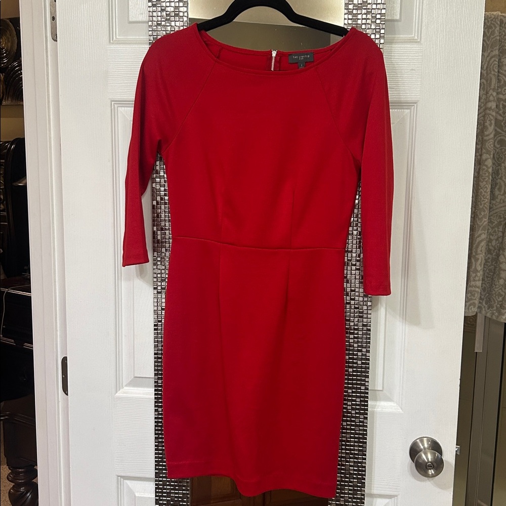 The Limited Vibrant Red Dress